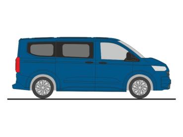 Rietze 11734 - Spur HO Volkswagen T7 Caravelle mid blue metallic