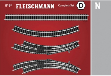 Fleischmann 9191- Complett - Set D