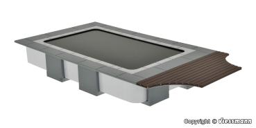 Viessmann 1240 Spur HO LCD Swimmingpool mit bewegter Wasserszene