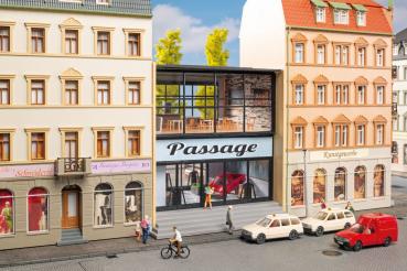 Auhagen 13360 - Spur TT Moderne Stadthaus-Passage mit Glasfront