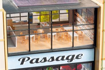 Auhagen 13360 - Spur TT Moderne Stadthaus-Passage mit Glasfront