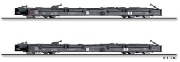 Tillig 15975 - Spur HOm 2er Set Güterwagen (Rf4) der DR