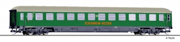 Tillig 16206 - Liegewagen 2. Klasse Bc4üm „Scharnow Reisen“ der DB, Epoche III