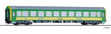 Tillig 16689 - Spur TT Personenwagen Y/B 70 Bp 2. Klasse der GySEV