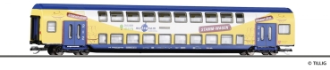 Tillig 16795 - Spur TT Doppelstockwagen DBz 750, 2. Klasse, Metronom