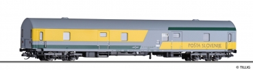 Tillig 16815 - Spur TT Bahnpostwagen Posti, Slovenischen Post