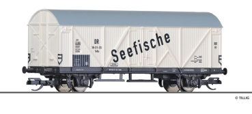 Tillig 17009 - Kühlwagen Tnfhs, DR,  'Seefische'