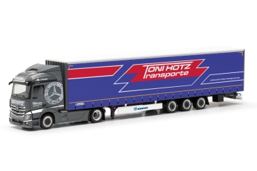 Herpa 317573 - Spur HO MB Actros SS Lowliner-SZ Toni Holz