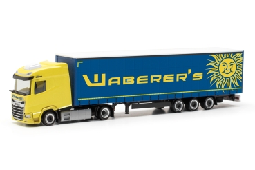 Herpa 317672 - Spur HO DAF XG Lowliner-SZ Waberer´s