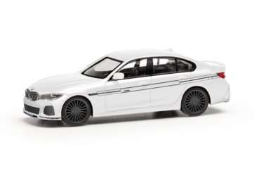 Herpa 420976-002 - Spur HO BMW Alpina B3 Lim. weiß/Dekor schwarz