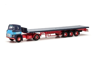 Herpa 87MBS026499 - Spur HO Scania Vabis LB76 Pritschen-SZ Malcom