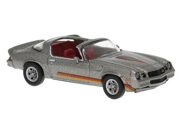 Brekina 18055 - Spur HO Chevrolet Camaro Z 28 grau1980 met.