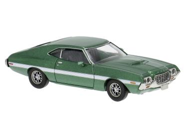 Brekina 18330 Spur H0 Ford Gran Torino Sport, grün/weiß