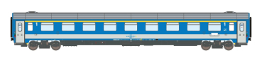 ASM 195505 - Spur N Personenwagen Amz 19-91, 1.Kl. MAV, Ep.V, EC25/24