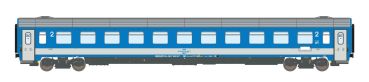 ASM 195512 - Spur N  MAV Personenwagen Bmz21-91 EC25/24 Ep.5