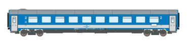 ASM 195573 - Spur N MAV Personenwagen Bpmz20-91 EC25/24 Ep.5
