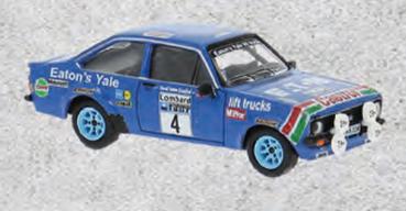 Brekina 19591 - Spur HO Ford Escort RS Mk.2 Sieger RAC 1978 mit Hannu Mikkola