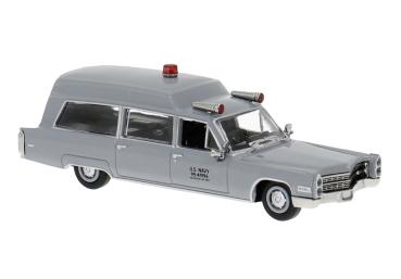 Brekina 19790  Spur HO Cadillac Meteor Ambulance der US Navy 1966