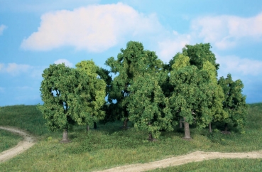 Heki 1993 - 12 Laubbäume, 8-13 cm.