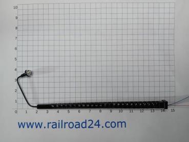 Railroad24 7366 - Spur HO 2x Gittermastlaterne 140 mm