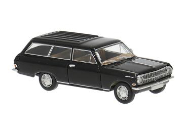 Brekina 20472 - Spur HO Opel Rekord A CarAVan schwarz
