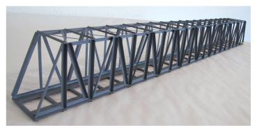 Hack K 90 H0 Lange Kastenbrücke