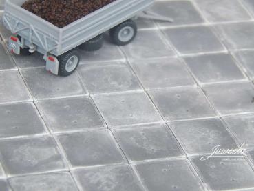 Juweela 21295 - Spur TT Industrie Betonplatte, 64 Stück