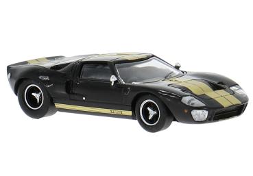 Brekina 18552 - Spur HO Ford GT40 schwarz/gold 1966