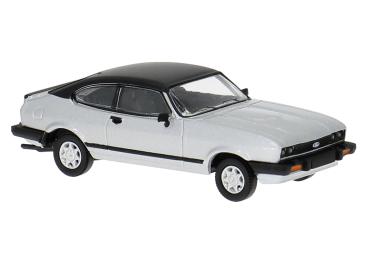 Brekina 19557 - Spur HO Ford Capri III silber-met 1978
