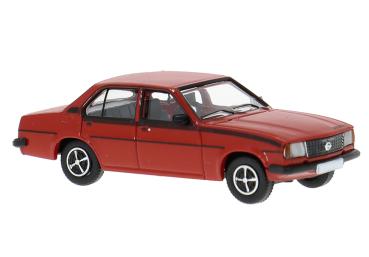 Brekina PCX870815 - Spur H0 Opel Ascona B, 4-trg. rot, Baujahr 1979