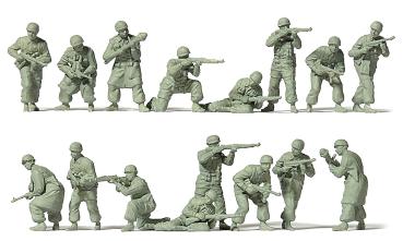Preiser 16624 - Spur H0 Bausatz: Fallschirmjäger; Deutsches Reich 1939 – 45