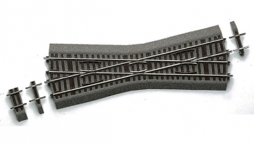 Roco 42596 - HO RocoLine mit Bettung, Kreuzung K15, 15'