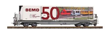 Bemo 2692150 - Spur HO -2L DC RhB Sb 65616 Jubiläumswagen "50 Jahre BEMO"