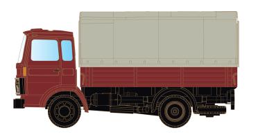 Minis/Lemke LC4880 - Spur N Volvo F4/6 mit Pritsche/Plane neutral