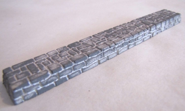 Hack SO132 - Sockel (Kunststoff) für Holzbrücke 132mm lang, grau