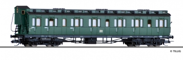 Tillig 13162 Spur TT Personenwagen mit Bremserhaus 2. Klasse, DR