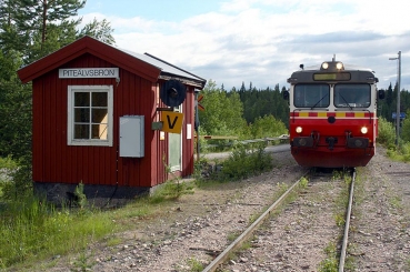 Joswood 25031 - Streckenposten Bahnübergang