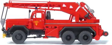 Preiser 31269 Spur H0 Kranwagen KW 16. F Magirus 250 D 25 A. Bausatz