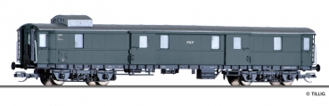 Tillig 13396 - Spur TT Gepäckwagen Fx, PKP, Ep.III
