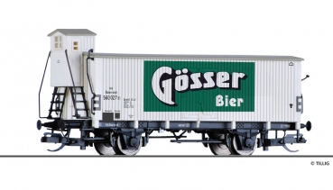 Tillig 17382 - Spur TT Gedeckter Güterwagen, ÖGEG, Ep.VI 'Salzburger Stiegl-Bier'