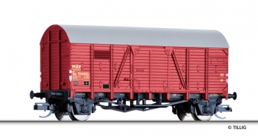 Tillig 95230 - Spur TT Gedeckter Güterwagen Gu, MAV, Ep.III