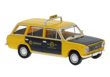 Brekina 27265 - Spur HO Lada 2102 als Taxi aus Havanna, 1971