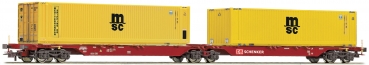 Roco 76630 - Container-Doppeltragwagen, DB Schenker