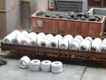 Juweela 28166 - Drahtrollen Coils Alu