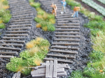 Juweela 28225 - Bahnschwellen, Holz