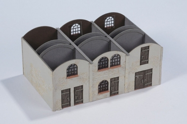 Joswood 80003 - Tonnendachhalle TT (1:120), grau