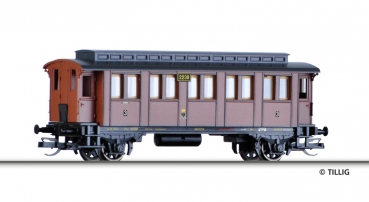 Tillig 13121 -Spur TT Personenwagen 3. Klasse, KPEV