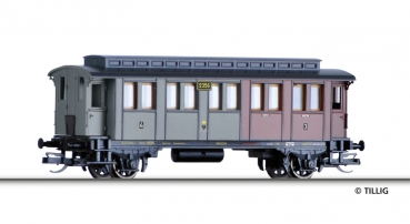 Tillig 13122 - SpuerTT Personenwagen 3./4. Klasse, KPEV