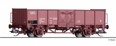 Tillig 14083 - Spur TT Offener Güterwagen Es, CFL