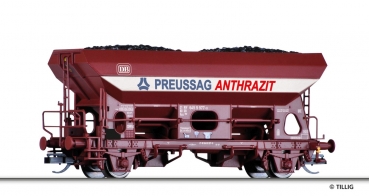 Tillig 17526 - Spur TT Selbstentladewagen Fcs 092, 'PREUSSAG' DB